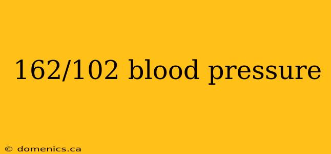 162/102 blood pressure