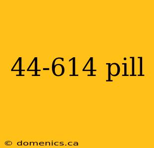 44-614 pill