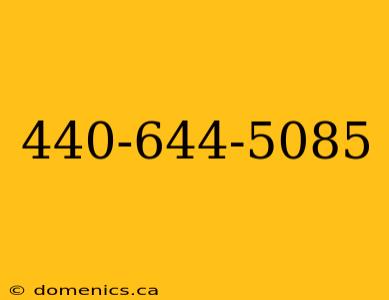 440-644-5085