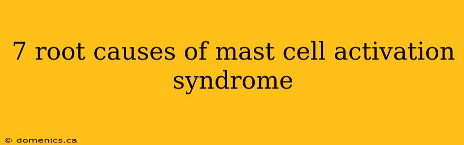 7 root causes of mast cell activation syndrome