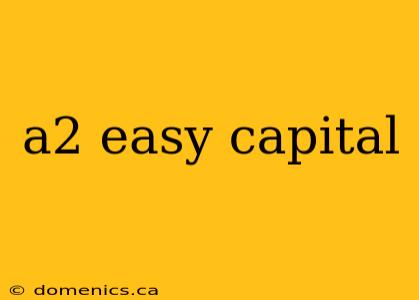 a2 easy capital