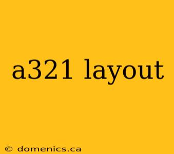 a321 layout