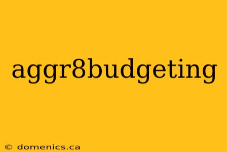 aggr8budgeting