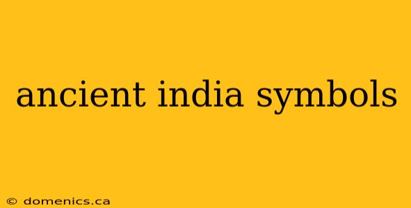 ancient india symbols