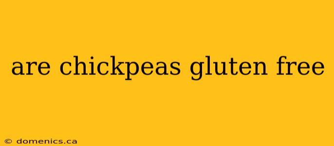 are chickpeas gluten free