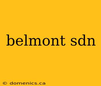 belmont sdn