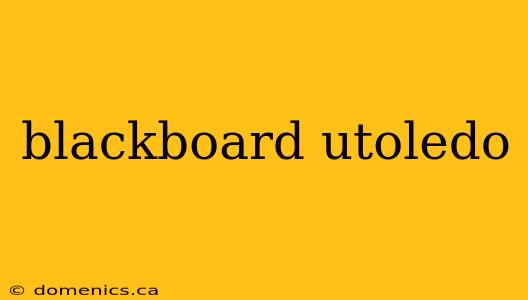 blackboard utoledo