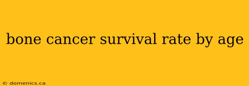 bone cancer survival rate by age