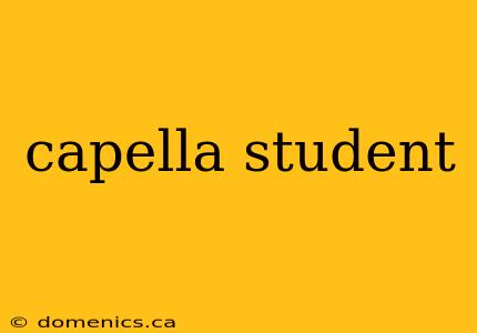 capella student