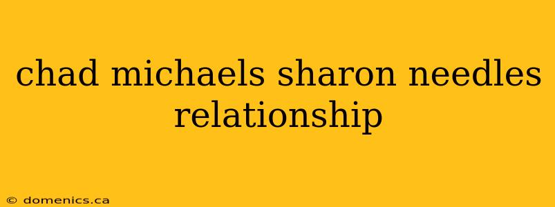 chad michaels sharon needles relationship