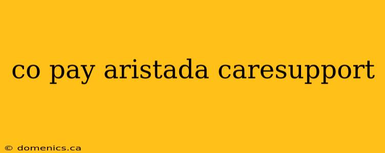 co pay aristada caresupport