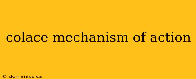 colace mechanism of action