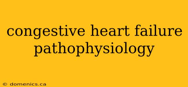 congestive heart failure pathophysiology