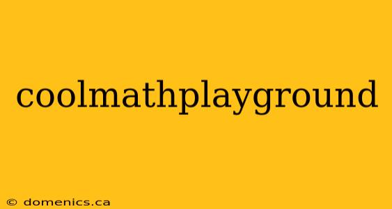 coolmathplayground