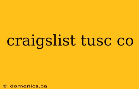 craigslist tusc co