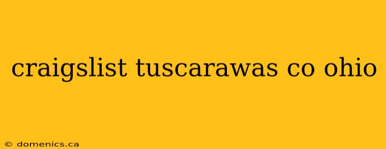 craigslist tuscarawas co ohio