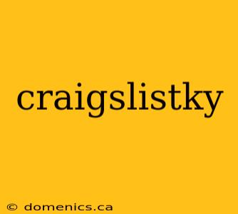 craigslistky