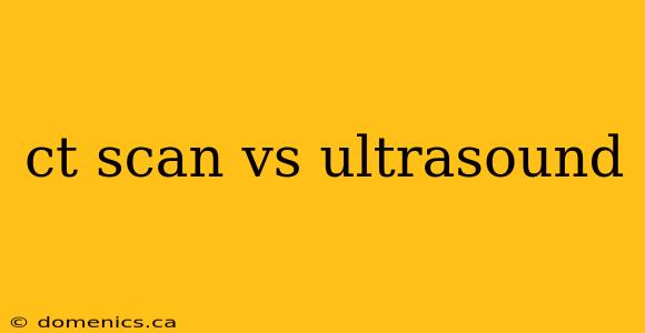 ct scan vs ultrasound