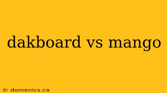 dakboard vs mango