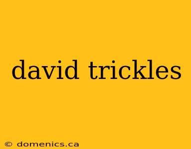 david trickles