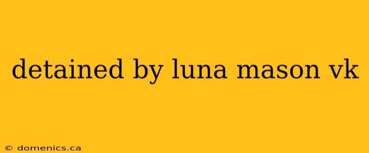 detained by luna mason vk