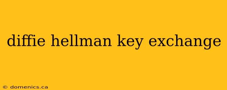 diffie hellman key exchange