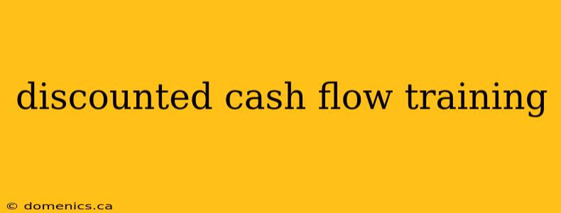 discounted cash flow training