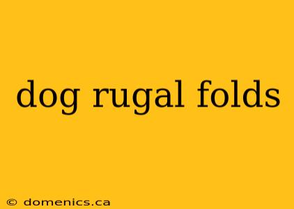 dog rugal folds