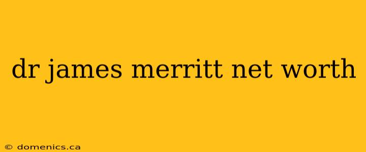 dr james merritt net worth