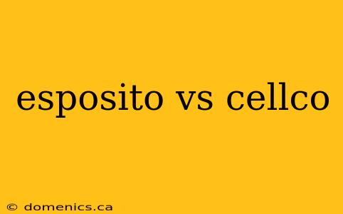 esposito vs cellco