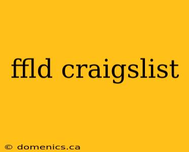 ffld craigslist