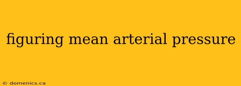 figuring mean arterial pressure