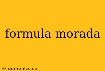 formula morada