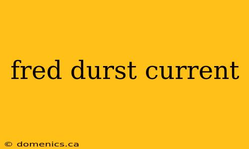 fred durst current