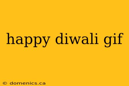 happy diwali gif