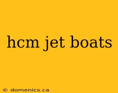 hcm jet boats