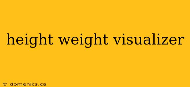 height weight visualizer