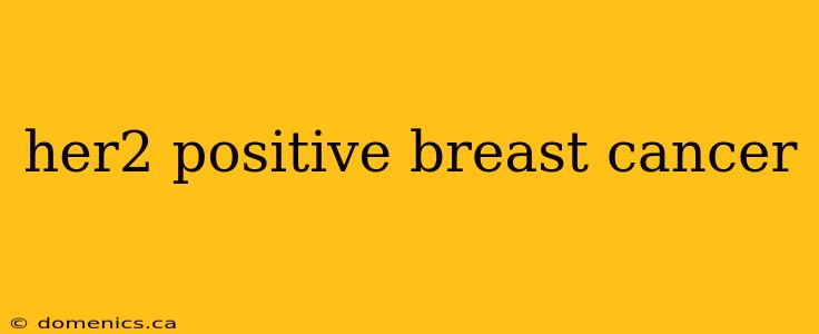 her2 positive breast cancer