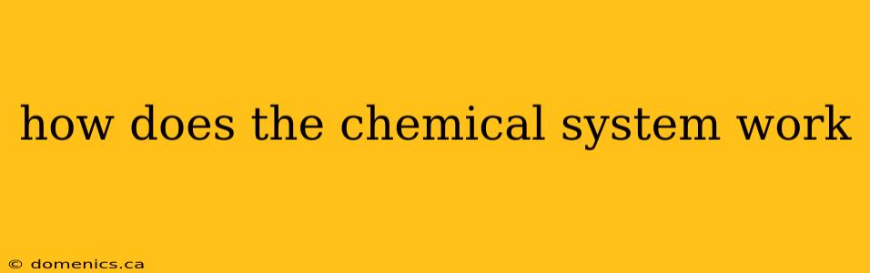 how does the chemical system work