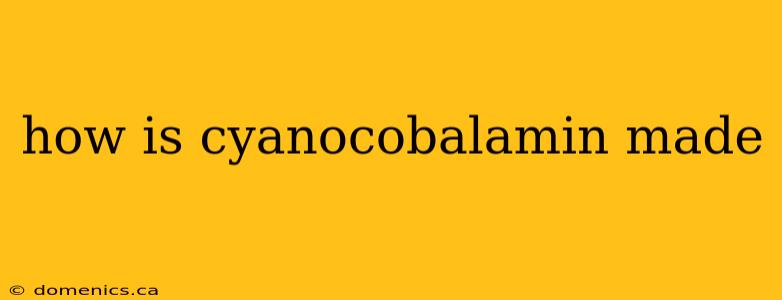 how is cyanocobalamin made