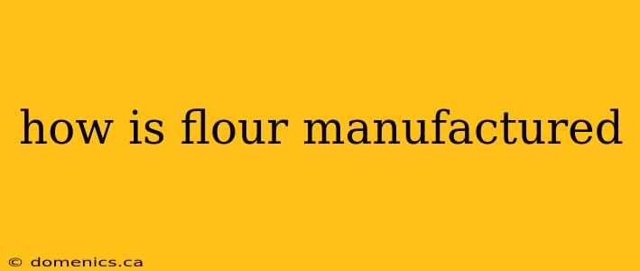 how is flour manufactured