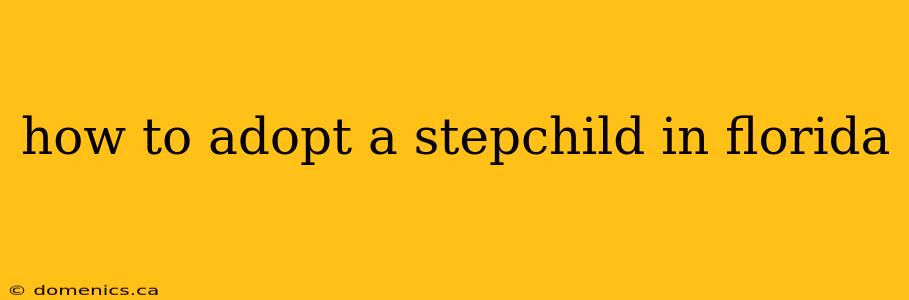 how to adopt a stepchild in florida