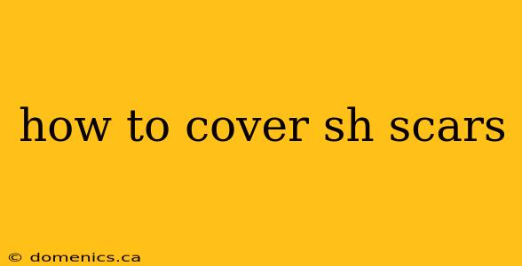 how to cover sh scars