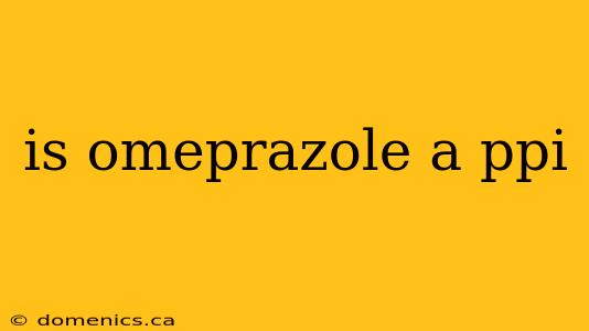 is omeprazole a ppi