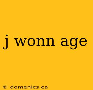 j wonn age