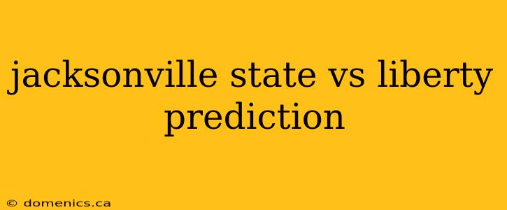 jacksonville state vs liberty prediction