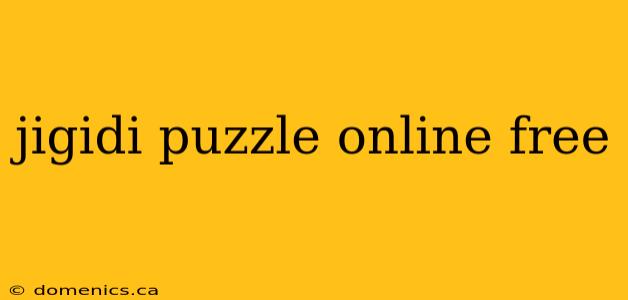 jigidi puzzle online free