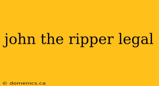 john the ripper legal