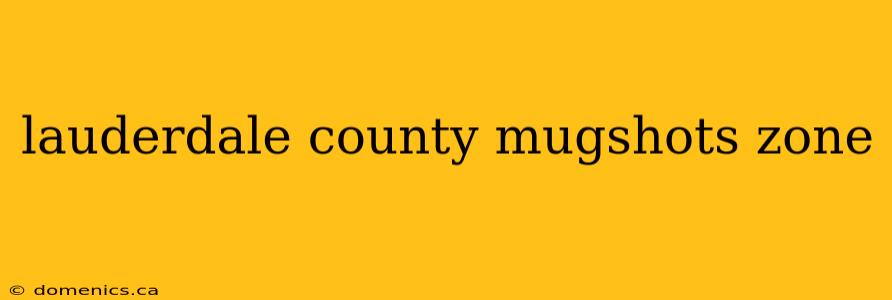 lauderdale county mugshots zone