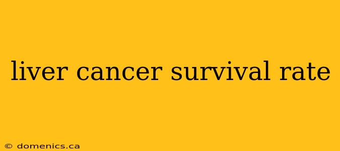 liver cancer survival rate